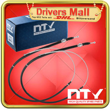 2x NTY Handbremsseile Hinten Links Rechts Audi A3 8L1 VW Golf 4 1J5 Seat Skoda