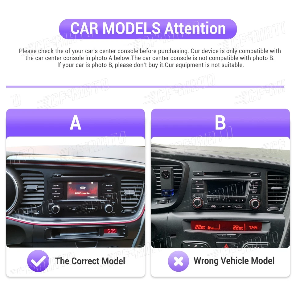 PARA KIA OPTIMA K5 2011-2015 ANDROID 15 APPLE CARPLAY 9" RÁDIO ESTÉREO AUTOMOTIVO GPS FM - Imagem 4 de 4