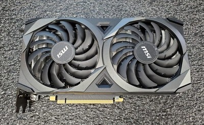 MSI NVIDIA GeForce RTX 3060 Ti Ventus 2X Graphics Card 8GB GDDR6 PCIe Gen 4