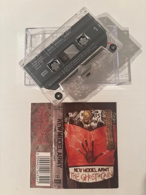 NEW MODEL ARMY - THE GHOST OF CAIN (UK CASSETTE TAPE) - Image 1 of 4