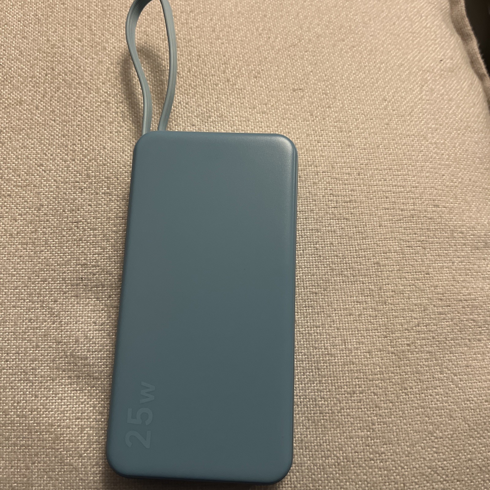 Nobis 25W 10000mAh Fast Charge Power Bank 3-Port USB-C/USB-A Blue image 5