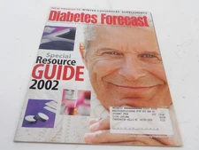 Diabetes Forecast Magazine January 2002 - Great Ads