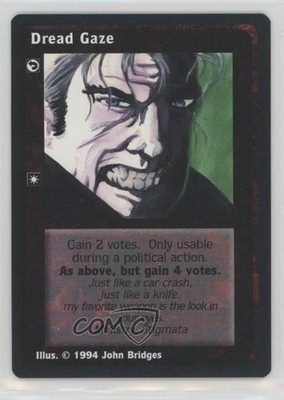 1994 Vampire: The Eternal Struggle - Jyhad 1st Edition Dread Gaze