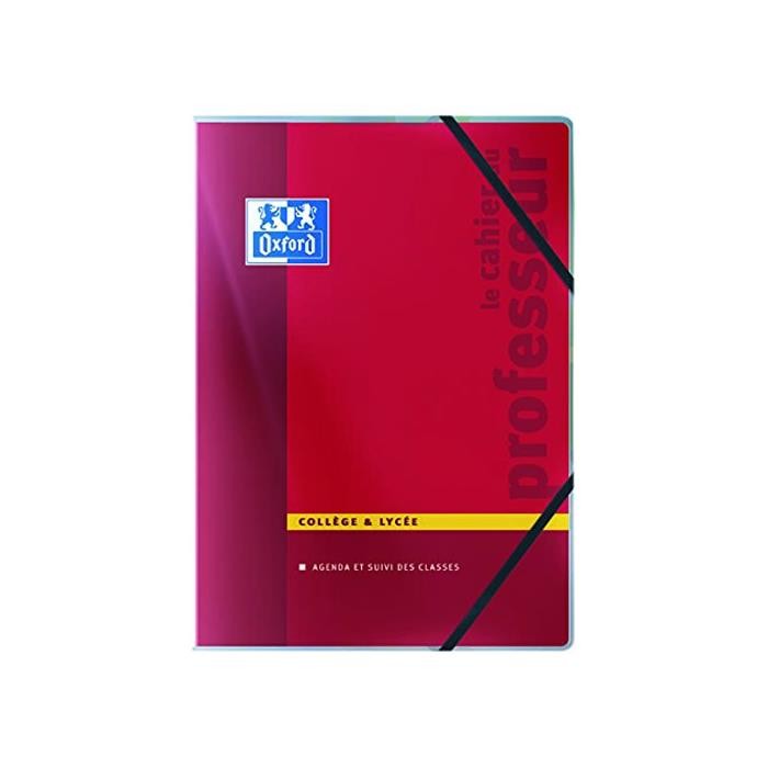 Oxford cahier professeurs A4 72 pages pour le suivi des notes au collège et lycée