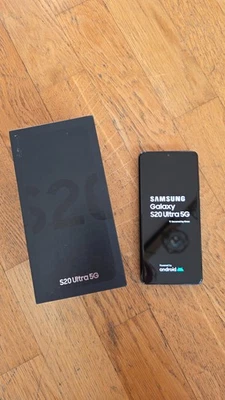 Samsung Galaxy S20 Ultra 5G SM-G988B/DS - 512GB - Cosmic Black (Ohne Simlock)... - Bild 1 von 4