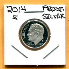 Gem 2014-S Proof Cameo Silver Roosevelt Dime - Free Shipping