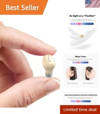 Single Bluetooth Wireless Earbud, Mini Invisible in-Ear Wireless Bluetooth He...