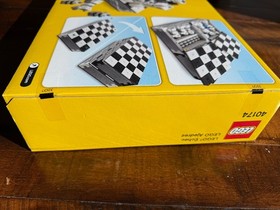 LEGO 40174 Iconic Chess & Checkers 2 in 1 Building Set Retired New Sealed