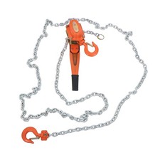 1-1/2 Ton Manual Lever Chain Hoist 20FT G80 Chain Come Along Tool 360° Hook