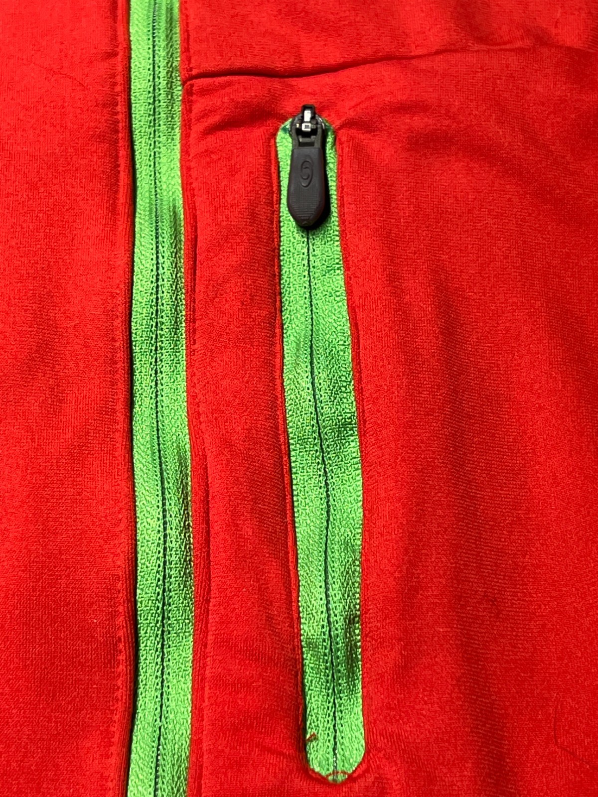 Salomon Track Softshell Jacket Red Full Zip Fleec… - image 6