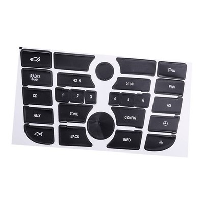Car Radio Audio Stereo Button Repair Deca l Set Ft For Opel Astra J 2009-15 Part