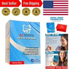 EZ Tooth - - Preformed Tooth - Replacement Kit for Missing Tooth - Instant Re...