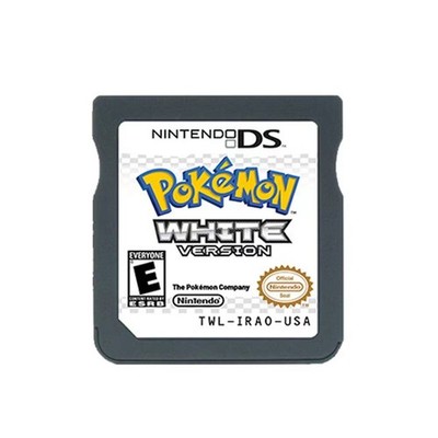 Pokemon White NDS game cartridge, US version, tested