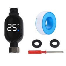Waterproof Shower Thermometer Digital Display with Wide Temperature Range