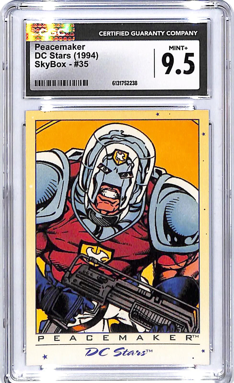 1994 Skybox DC Stars Peacemaker #35 CGC 9.5