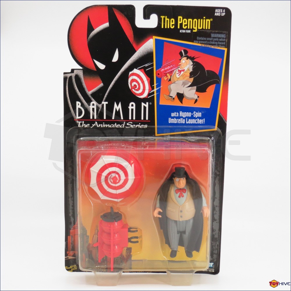 Batman The Animated Series Penguin w/Hypno-Spin Umbrella Launcher