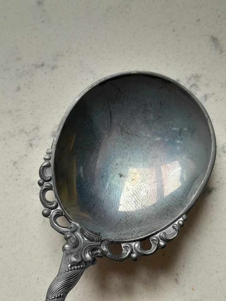 Редкая антикварная норвежская винтажная сувенирная ложка Knut Ofstad серебро 830S оригинальная коробка - Изображение 3 из 4