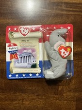 Ty Beanie Baby Righty The Elephant 2000 In Package New With Tags Rare Collect