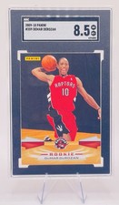 2009-10 DeMar DeRozan Panini Rookie SGC 8.5