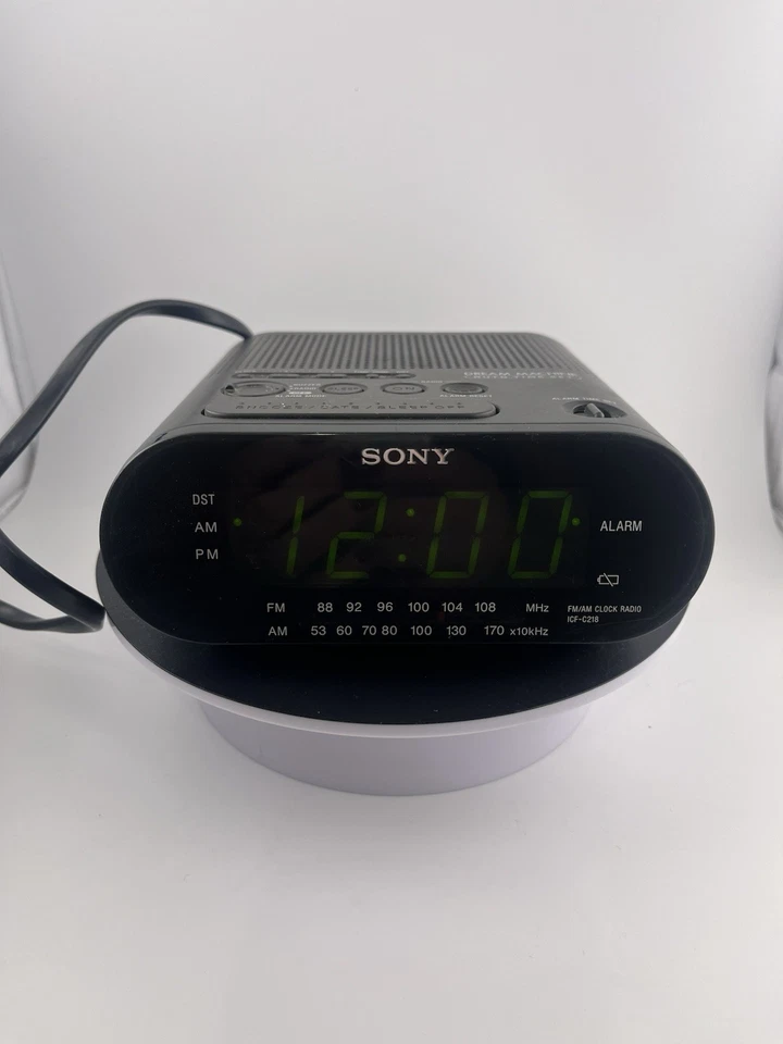 Sony ICF-C218 Dream Machine AM/FM Alarm Clock Radio Green Digital Display - Image 4 of 4