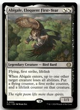 Abigale, Eloquent First-Year #204 NM Promo Pack: Lorwyn Eclipsed PPECL Magic MTG