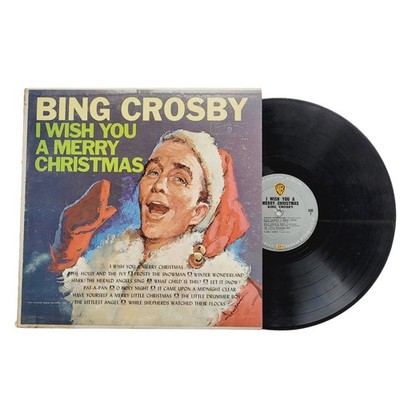 Bing Crosby   I Wish You A Merry Christmas (Vinyl, LP, 1484, 1962) (Rare)
