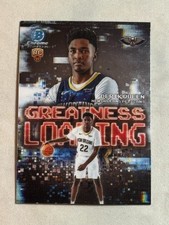 2025-26 Bowman Chrome Greatness Loading Derik Queen Rookie RC #GL-13 Pelicans