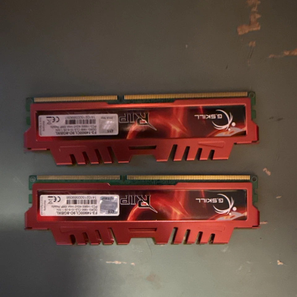 F3-14900CL9D-8GBXL G Skill RipJaws Serie X Kit de 8 GB (2 X 4 GB) MEMORIA PC3-14900 Foto 3 de 4