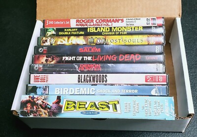 HORROR B MOVIE BUNDLE - 15 Fun Horror Movies + BONUS SURPRISE & Free Shipping!!