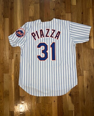 MIKE PIAZZA AIS AUTHENTIC Team Issued NEW YORK METS NY Jersey