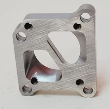 DSM 1G 2G Manifold to EVO 7 8 9 Turbo Adapter Flange TD05 4G63 16G 20G Eclipse 