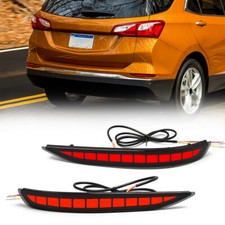 For Chevy Equinox 2018-2022 Rear Reflector LED Dynamic Turn Singal Brake Light