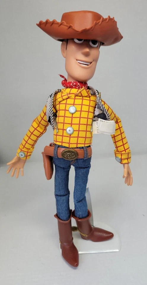 Colección Signature Toy Story Talking Woody y Jessie Tirar de Cuerda Usado Con Foto 3 de 4