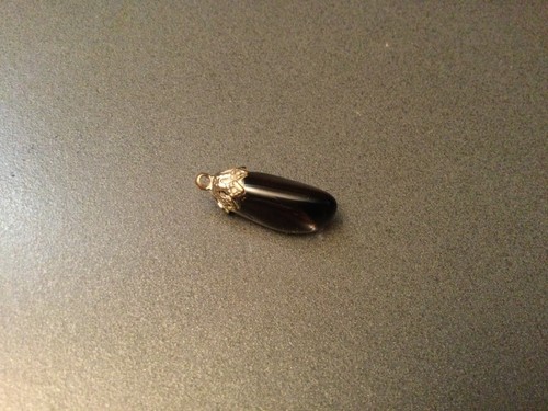 Gemstone Pendant - No idea stone type vintage missing outer stones - Picture 2 of 5
