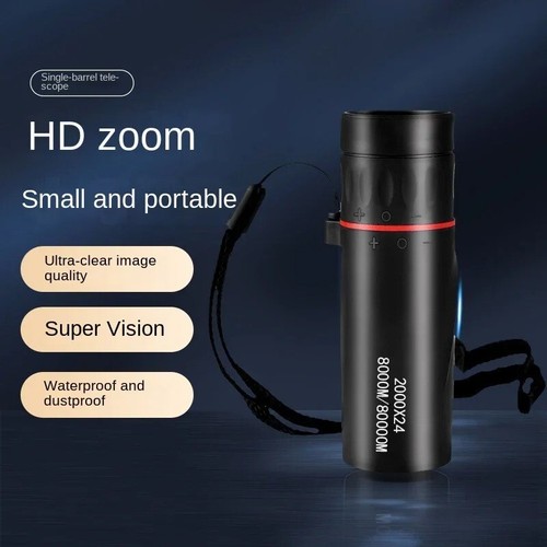Monocular Telescope Mini Portable Telescope Outdoor Camping Hunting Binocular AU - Picture 10 of 14