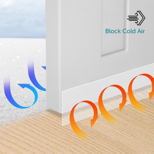 Cinta adhesiva para ventana de puerta de 10 m con sello de tira de silicona transparente - Imagen 8 de 9