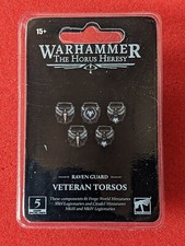 Forgeworld Space Marines Raven Guard Veteran Torsos x5 BNIB New OOP Warhammer40k