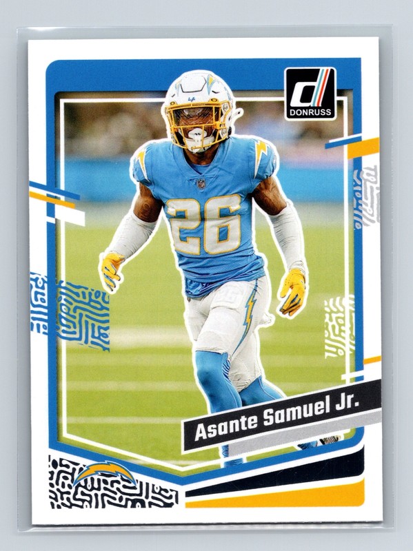2023 Donruss Asante Samuel Jr. #152 Los Angeles Chargers