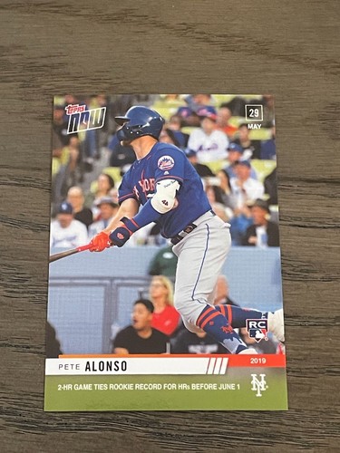 2019 Topps Now 299 Pete Alonso