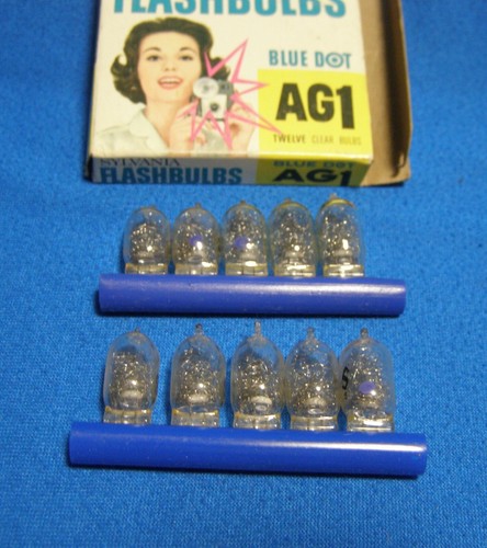 38 bombillas Sylvania Blue Dot AG1 y AG1B - Imagen 5 de 7