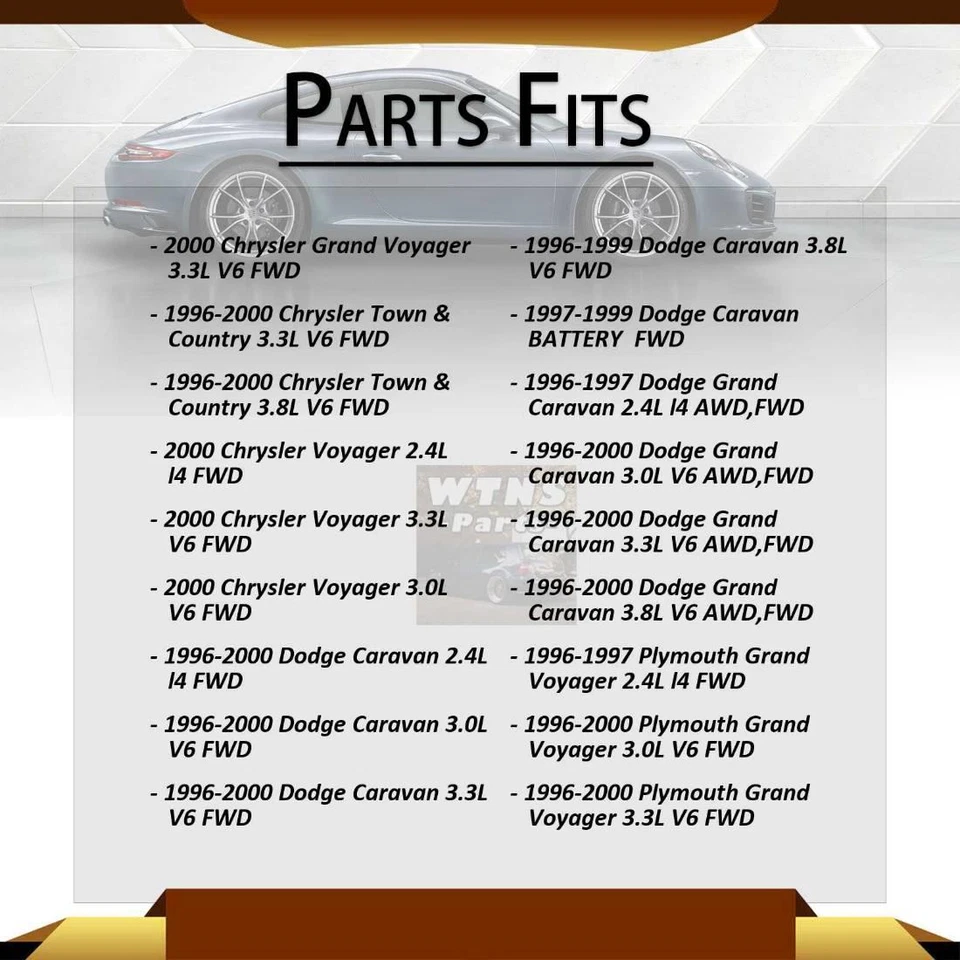 Conjunto de cojinete y buje de rueda delantera trasera Timken para Dodge Caravan 1996 1997 Foto 2 de 4