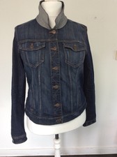 Next Tall Denim Jacket. Uk Size 20. Used. Suit Long Tall Sally.
