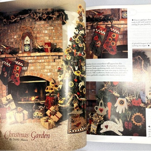 Patriotic Christmas & more sew & non-sew over 80 holiday projects softcover book - Picture 4 of 7