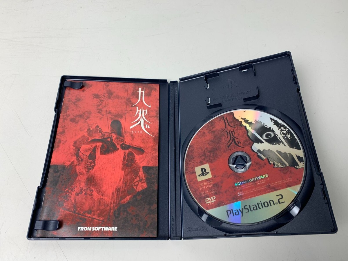 KUON PlayStation 2 PS2 Japan JP Horror Game NTSC-J Disc +