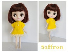 SaLe MIDDIE BLYTHE Custom Doll Clothes HANDMADE yellow DRESS Fashion NO DOLL d4e