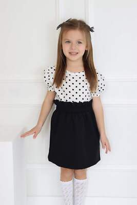 Three Piece Set Consisting Of Skirt, Blouse And Hair Clips