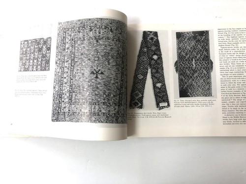 1977 Warp-Patterned Weaves of the Andes, Pollard Rowe, Weaving Book PB, EX_LIB - Picture 3 of 4