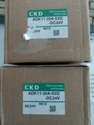 New CDK ADK11-20A-02G-DC24V ADK11-20A-02G DC24V Solenoid valve 1PCS #DC