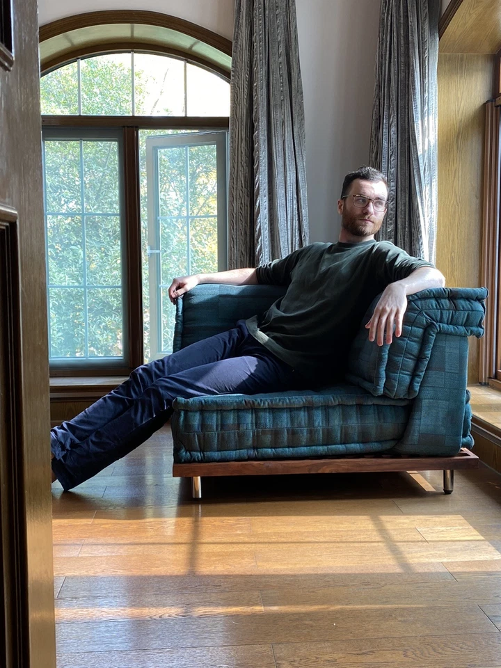 Teak Wood Base for Roche Bobois Sofa Mah Jong Daybed Living Sectional Customized - Image 3 of 4