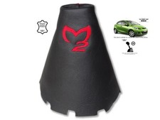 Schaltmanschette Schaltsack Fur Mazda 2 2007-2009 Leder "M2" Rot